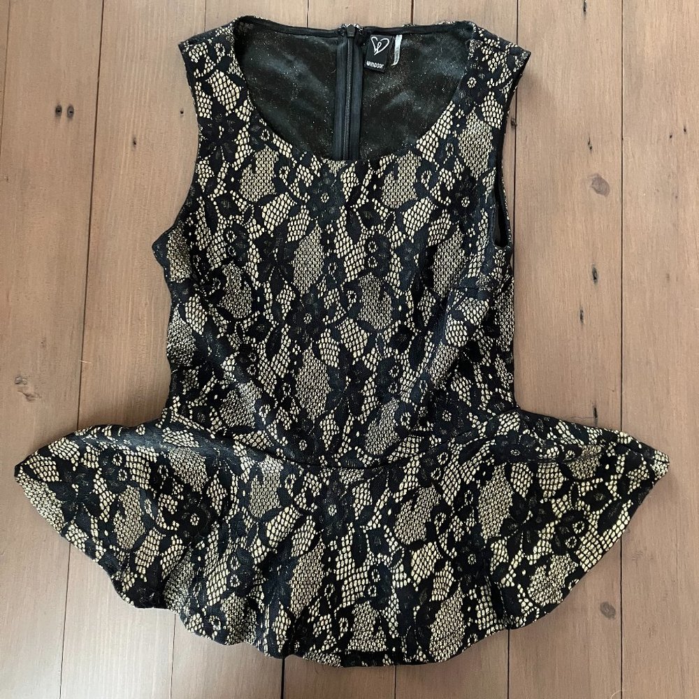 Windsor Peplum Top
